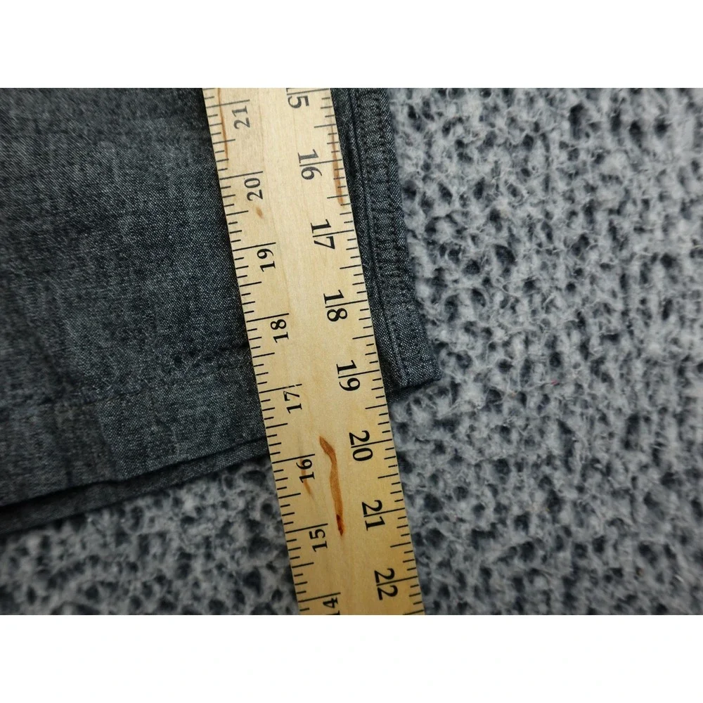 Levi's‎ Linen Blend Shorts Mens 32 Charcoal Gray Heathered 52438-0018